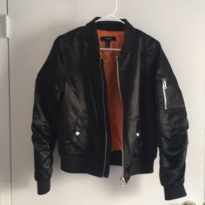 Black Bomber Jacket